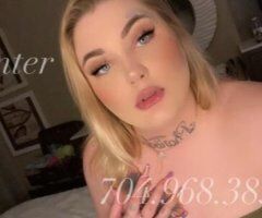 ✨✨NEW!!🤩💕✨Upscale BLONDE Playmate💕🐰🌸SLIPPERY WHEN WET✨UP 24/7📲✔ - Image 5