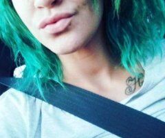 Southwest Michigan female escort - Blue hair girll, waiting on you! Incall&out avail& incall too.?