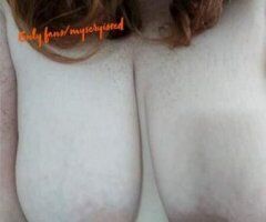 Real Redhead TOTAL freak come play w freckles READ AD - Image 1